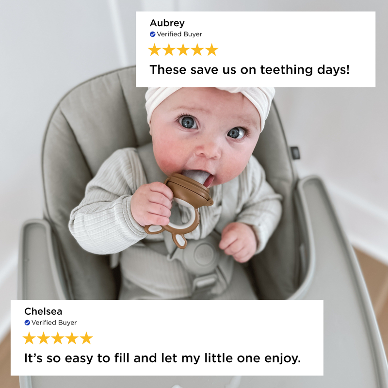 Three Little Tots Forage Feeder, alternate angle