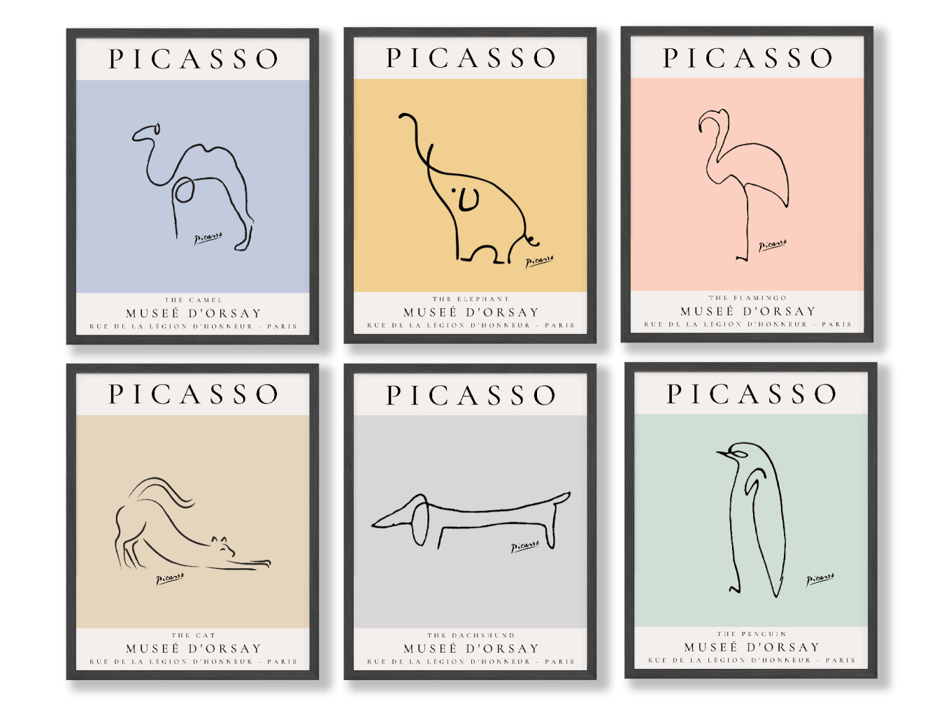 Picasso - Animals 6 Art