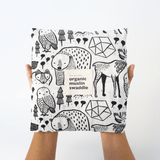 Organic Muslin Swaddle - Nordic