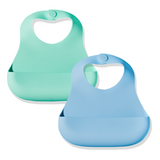 Magnetic Bib - Blueberry Burst + Kiwi Bliss