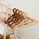 Pack of 10 Kid's Wooden Hangers