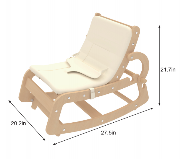 Three Little Tots Hemlock Adjustable Baby Rocker, extra product detail