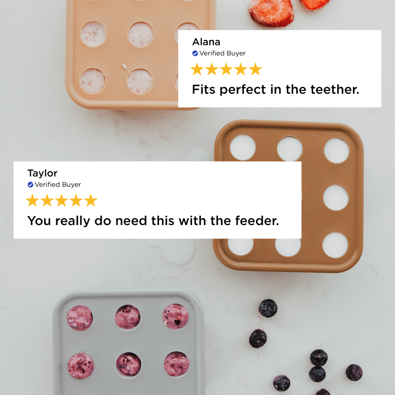 Three Little Tots Ice Cube Tray, alternate angle