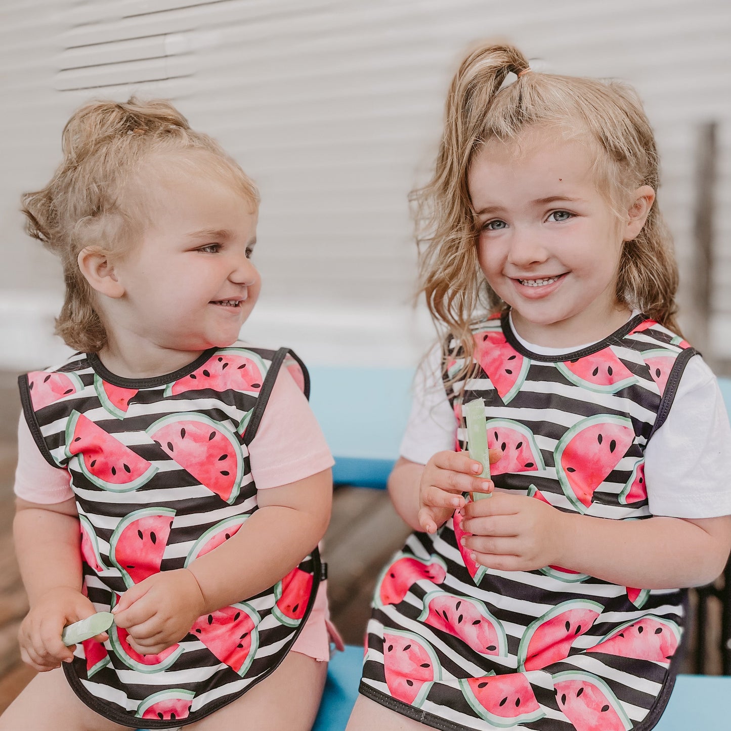 Summer Stripes - Watermelon Bapron SALE