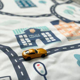 Tiny Town Splash Mat - A Waterproof Catch-All for Highchair Spills and More!