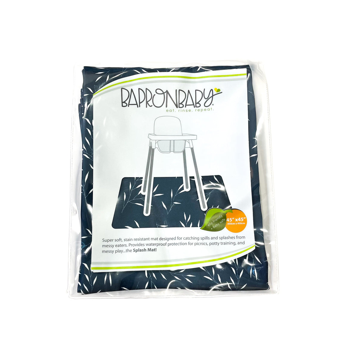 Willow Splash Mat - A Waterproof Catch-All for Highchair Spills and More!