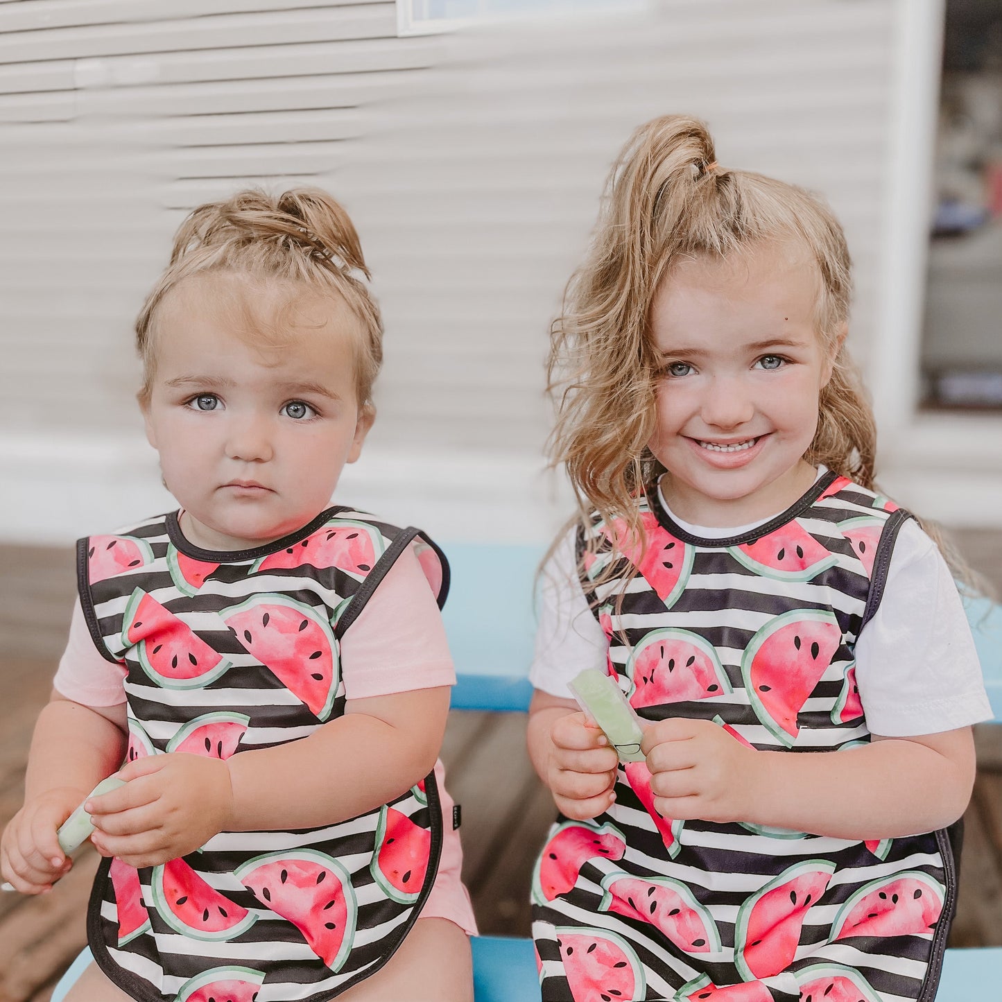 Summer Stripes - Watermelon Bapron SALE