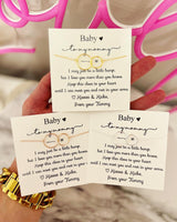 TOP SELLER! Non-Tarnish! New mom baby and me infinity necklace, Congratulations baby gift, pregnancy gift, baby shower & gender reveal gift! NON-Tarnish! 552 FIVE STAR REVIEWS!