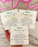 TOP SELLER! Non-Tarnish! New mom baby and me infinity necklace, Congratulations baby gift, pregnancy gift, baby shower & gender reveal gift! NON-Tarnish! 552 FIVE STAR REVIEWS!