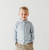 Indigo Stripe Shirt