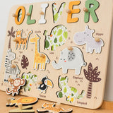 Name Board Jungle Theme