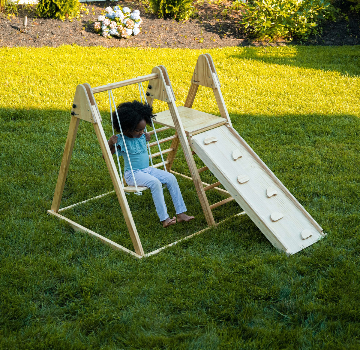 Three Little Tots Juniper Toddler Climber and Swing Foldable, additional product photo