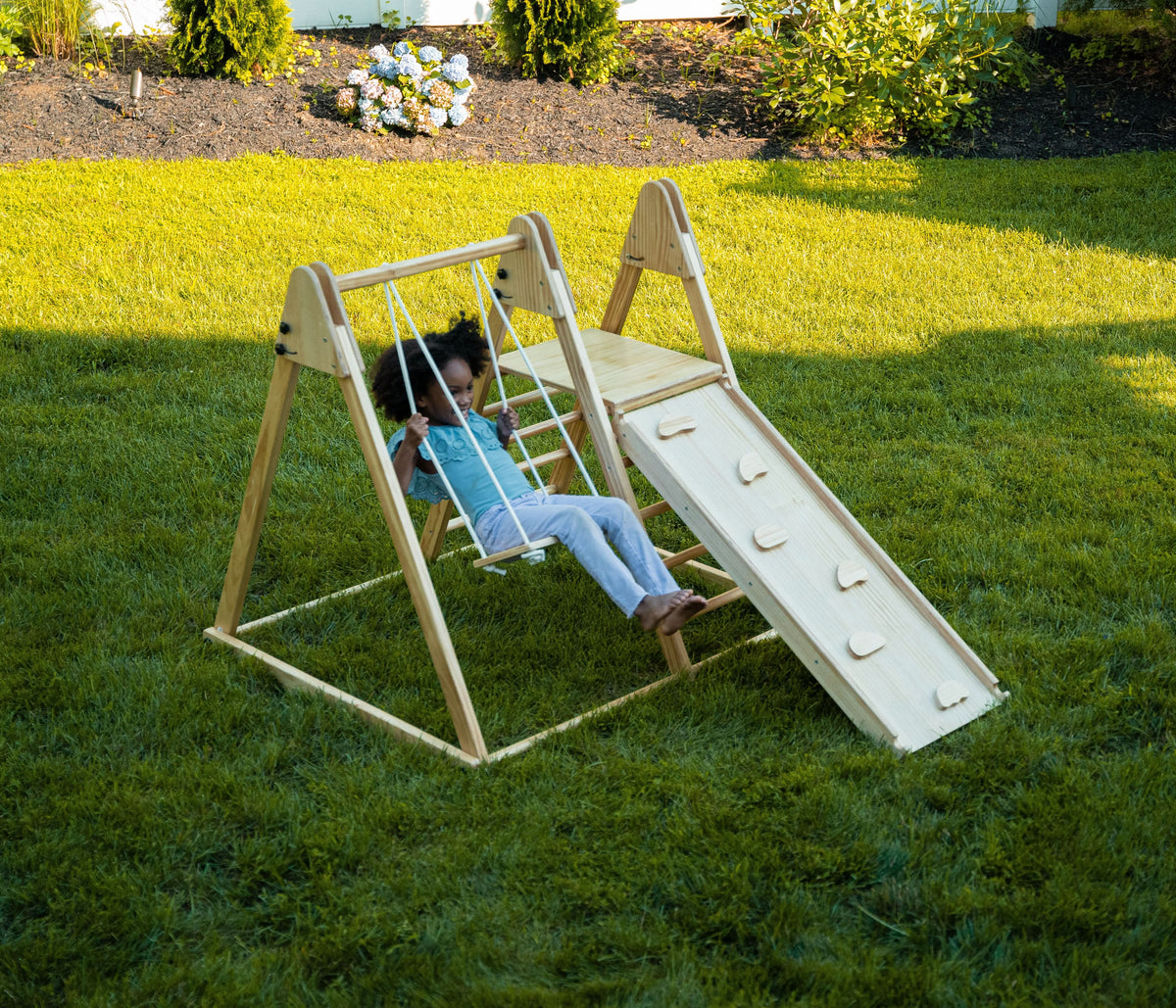 Three Little Tots Juniper Toddler Climber and Swing Foldable, additional product photo