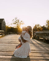 Katherine Dress - Yellow Floral