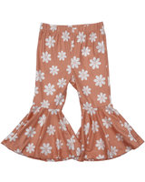 Keely Exaggerated Bell Bottoms - Peach Blossom
