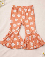 Keely Exaggerated Bell Bottoms - Peach Blossom