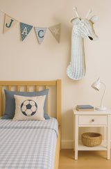 Rattan Giraffe Wall Decor – Boho Nursery & Kids Room Wall Art | Handmade Safari Animal Decor