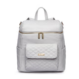 Signature Diaper Bag Stone Grey