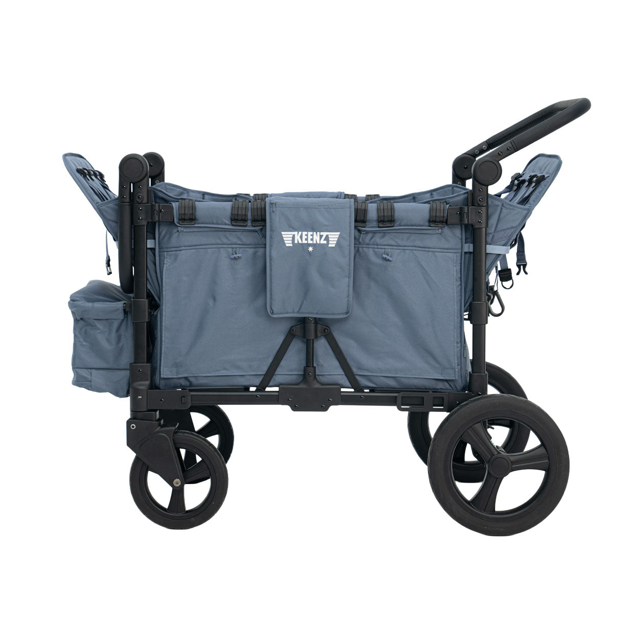 Three Little Tots Keenz Moov 4-Passenger Stroller Wagon Full-Featured Comfort for Big Adventures, another angle