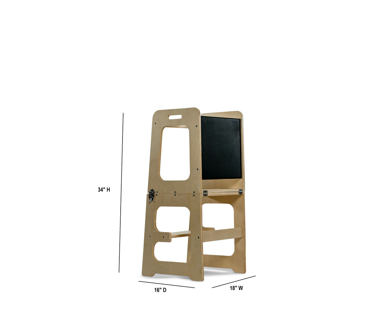 Three Little Tots Date 4-in-1 Kitchen Tower and Desk, eighth additional photo