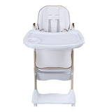 Leavader Adjustable Baby High Chair 0-6 Years, White