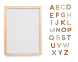 Alphabet Magnet Play Set and Whiteboard Bundle