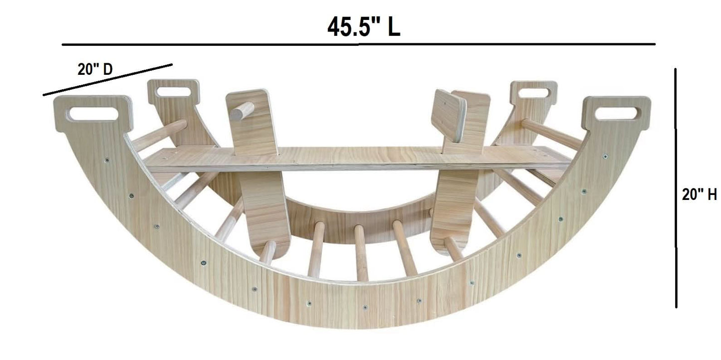 Three Little Tots Bailis - Climbing Arch and Rocker, second additional photo