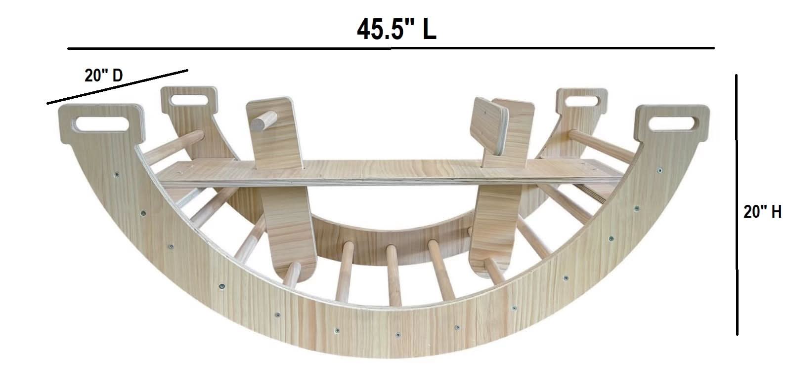 Three Little Tots Bailis - Climbing Arch and Rocker, second additional photo
