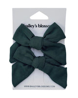 Linen Cotton Piggie Sets - Hunter