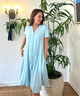 R&R Postpartum Recovery Gown - C-Section & Nursing Friendly