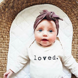 Three Little Tots Loved Organic Baby Bodysuit Long Sleeve, sixth additional photo