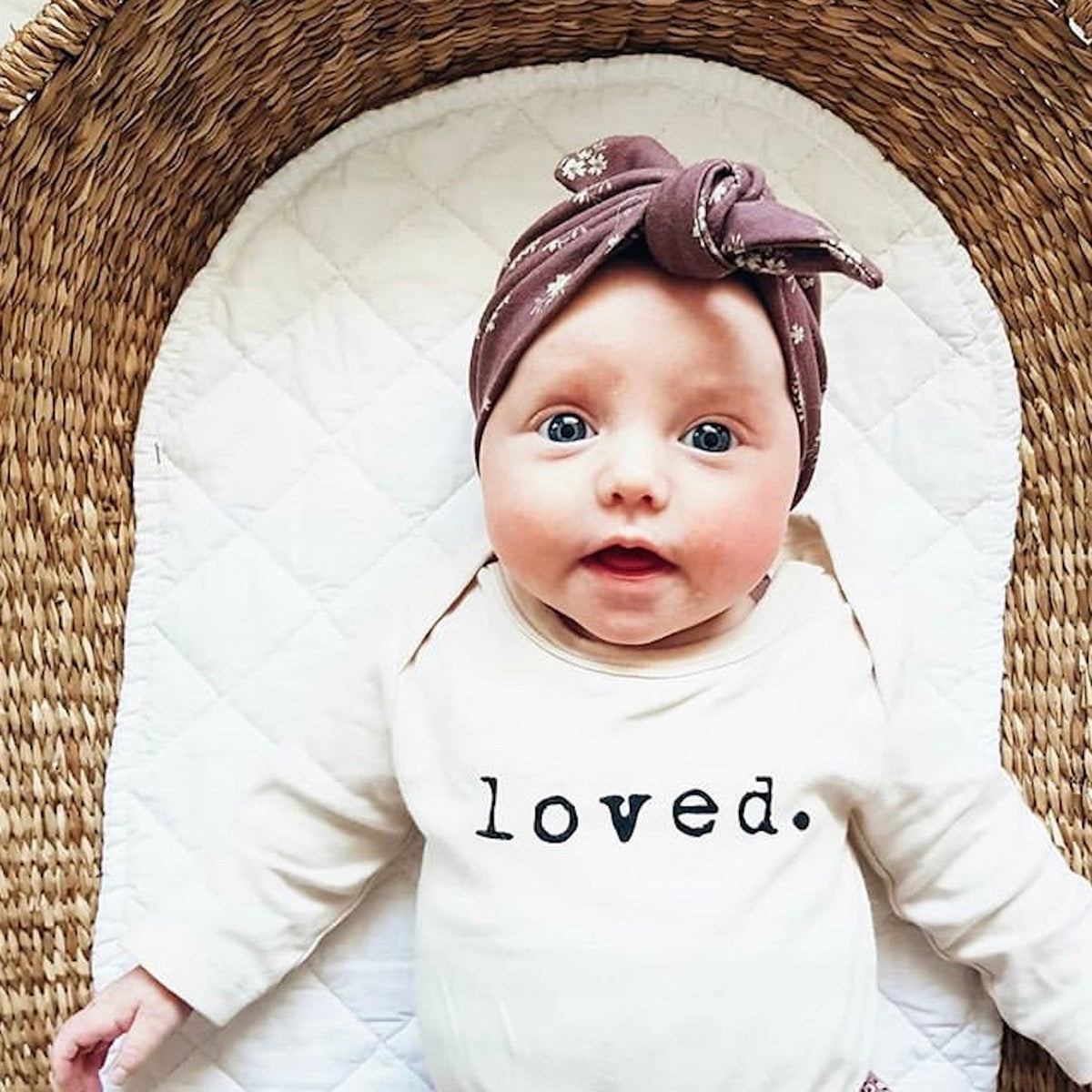 Three Little Tots Loved Organic Baby Bodysuit Long Sleeve, sixth additional photo