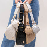 Crossbody Sling Bag | Latte Brown