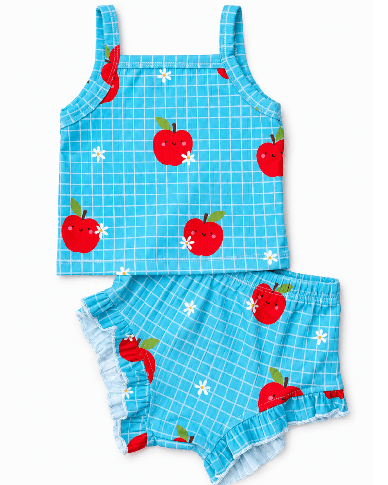 Luna Top & Bloomer Set - Teacher's Pet