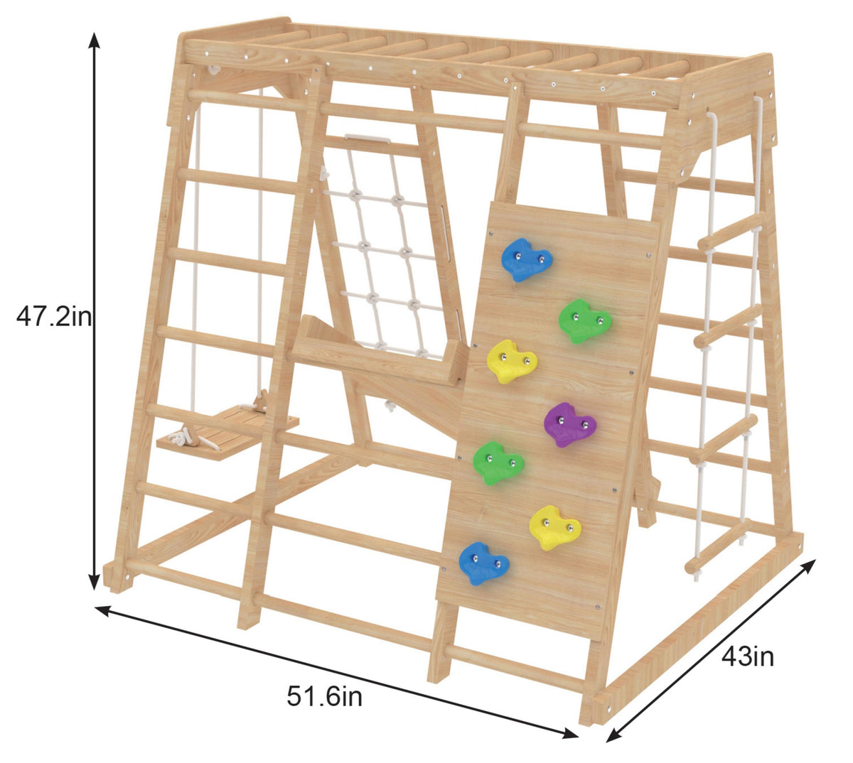 Three Little Tots Magnolia Jungle Gym, additional product photo