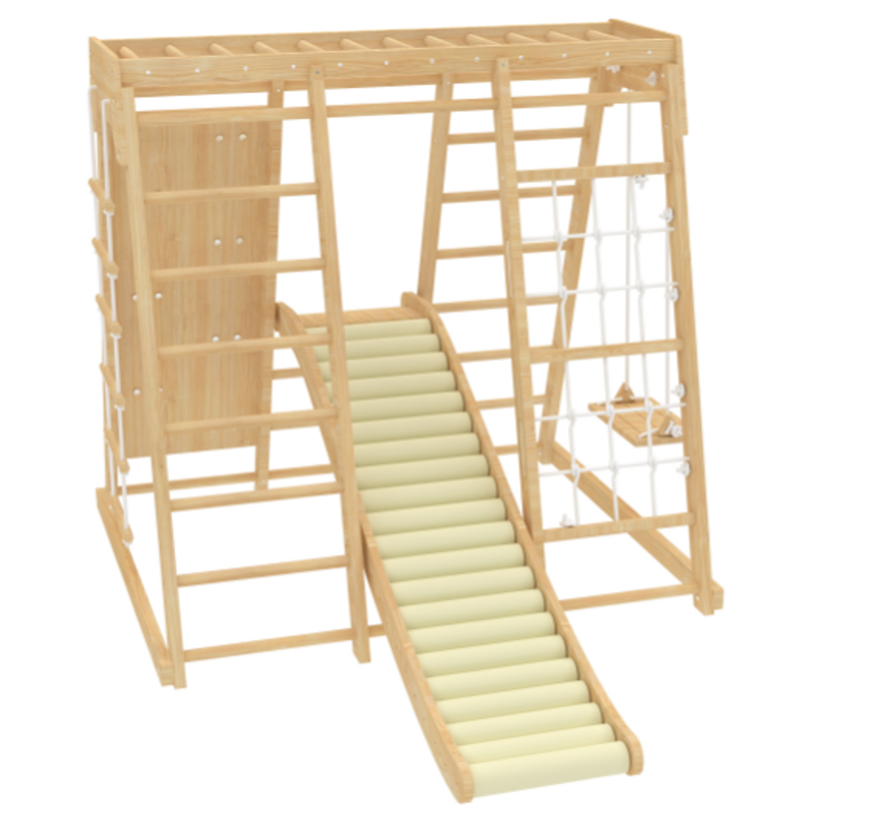 Three Little Tots Foam Roller Slide - Add on Climber Not Included, alternate angle