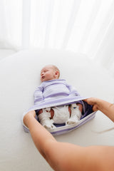 Three Little Tots Baby with Brace Sleep Sack Swaddle Solution
