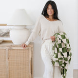 MINKY STRETCH THROW BLANKETS