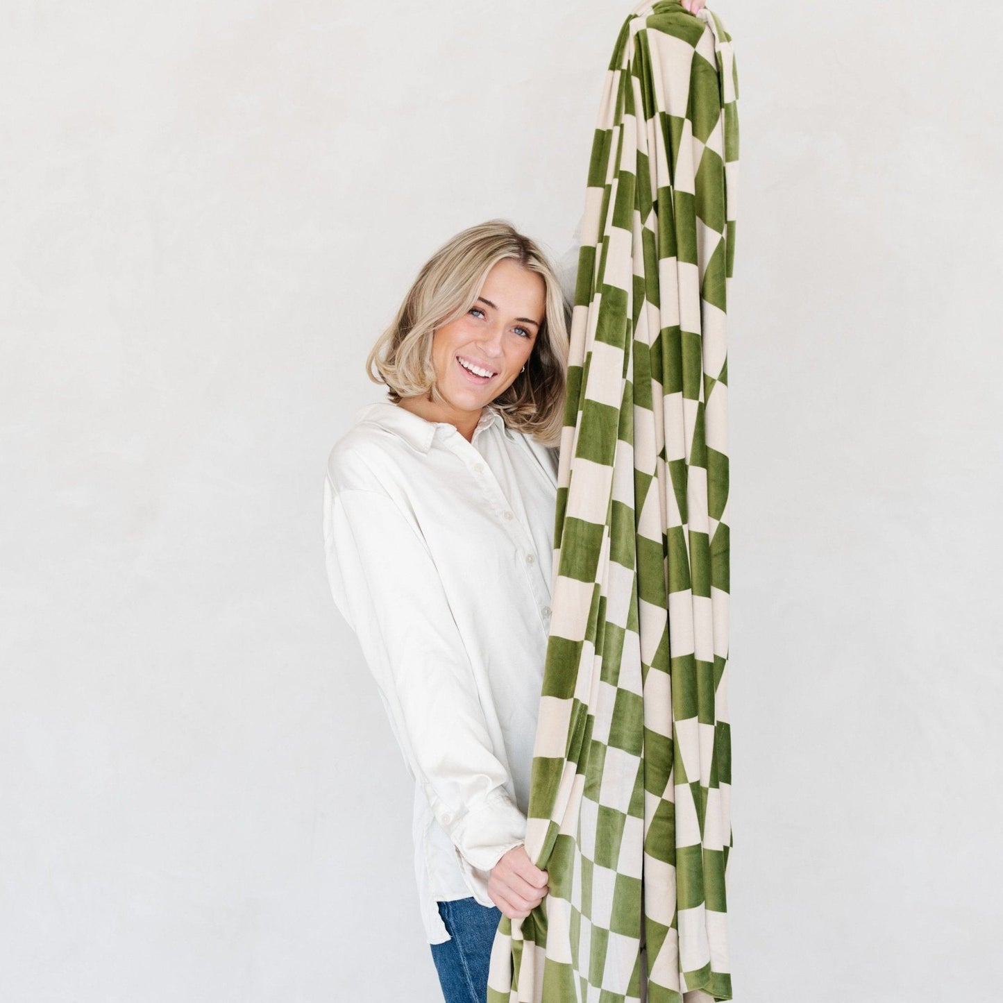 MINKY STRETCH THROW BLANKETS
