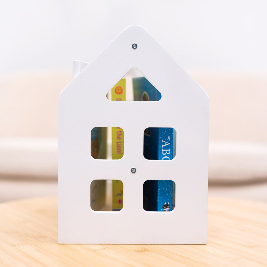 Dark Walnut Montessori Book Shelves