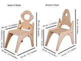 Montessori Table and Chair Set