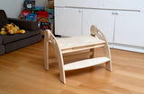 Twins Montessori Kitchen Stool - Wooden Step Stool