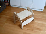 Twins Montessori Kitchen Stool - Wooden Step Stool