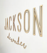 Custom Nursery Wood Name Sign