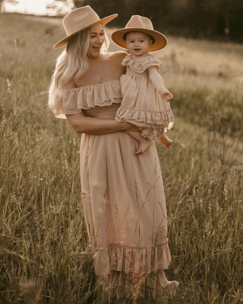 Nellie Ruffle Maxi Dress