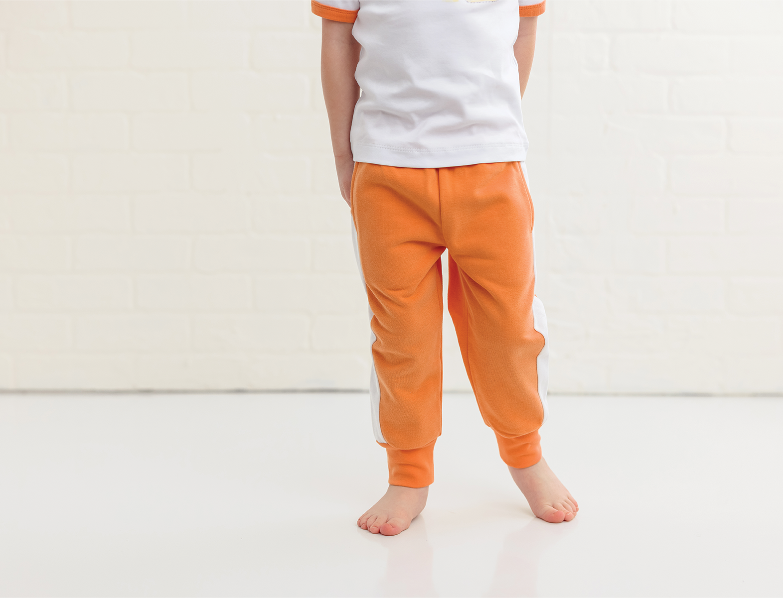 Three Little Tots Canyon Sunset Cotton Joggers for Kids, additional product photo