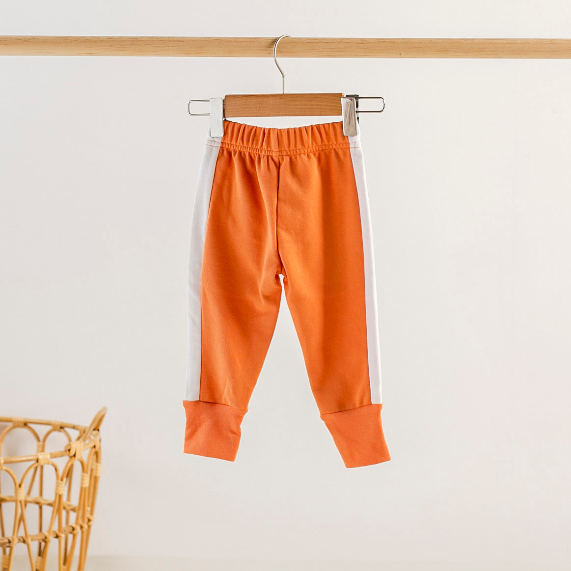 Three Little Tots Canyon Sunset Cotton Joggers for Kids, alternate angle