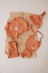 Octopus Patterned 5 Piece Newborn Set