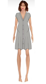 R&R Postpartum Recovery Gown - C-Section & Nursing Friendly