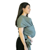 Three Little Tots Organic Cotton Baby Wrap, in Dusk